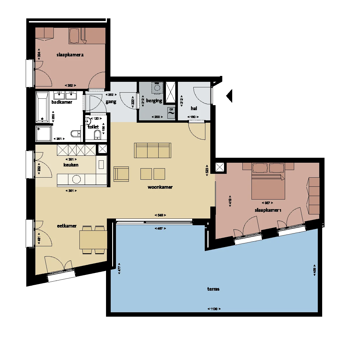 Rental property in Ansjovislaan, Bergen op Zoom