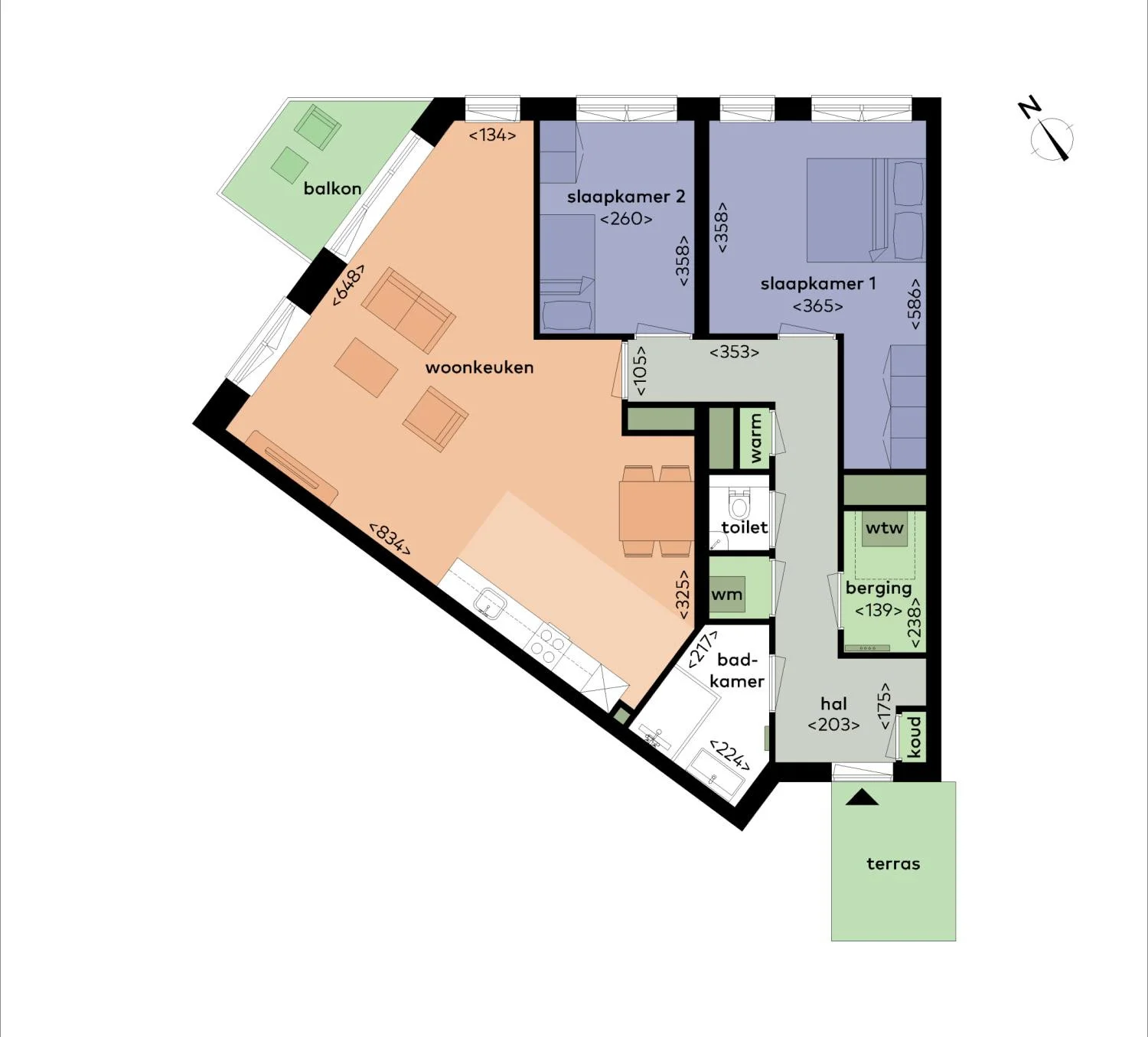 Rental property in Albertina Sisulupad 152, Rotterdam