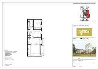 Rental property in Zaaijerplein 88, Leiden