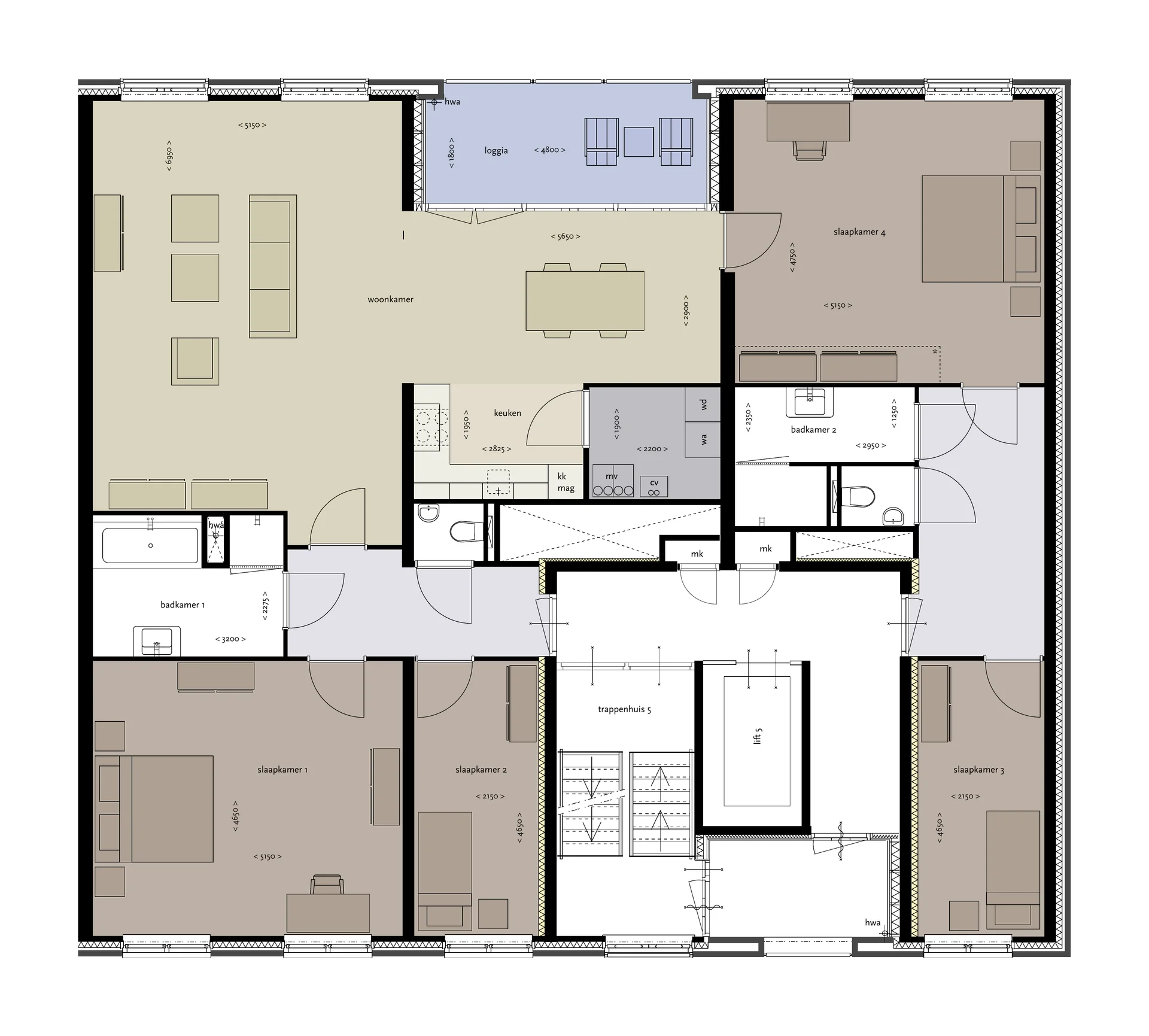 Rental property in Hart van Brabantlaan 98, Tilburg
