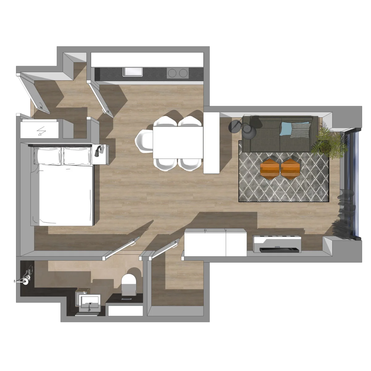 Rental property in Galvanistraat 1173, Rotterdam