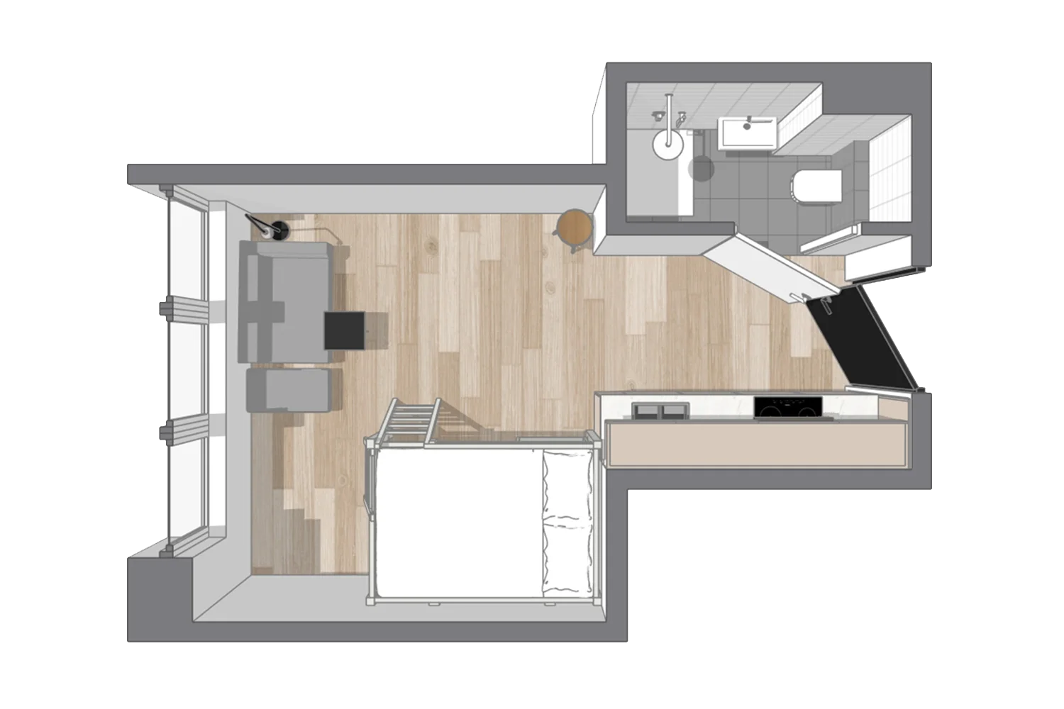 Rental property in Limburglaan 5C-10, Maastricht
