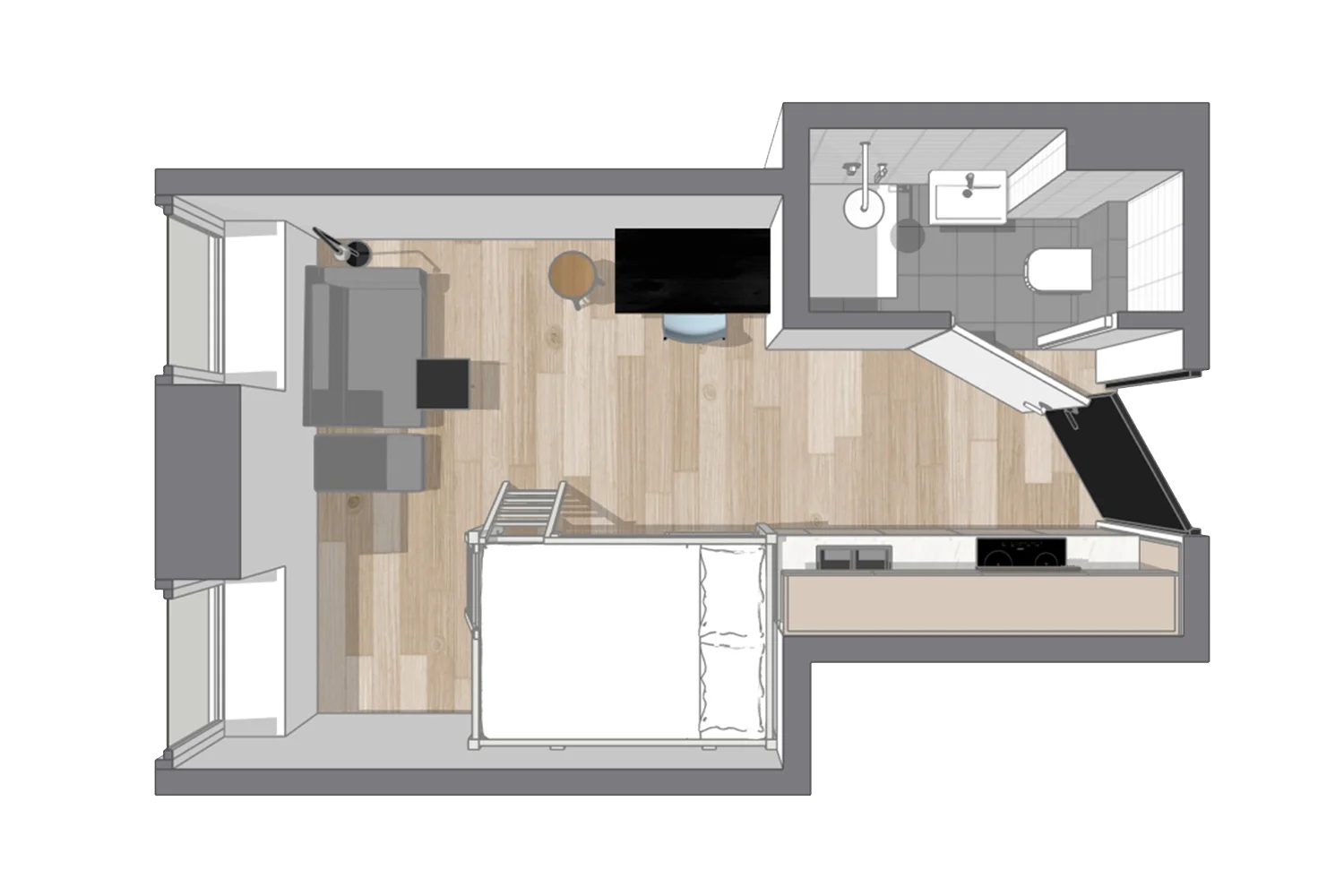 Rental property in Limburglaan 5C-10, Maastricht