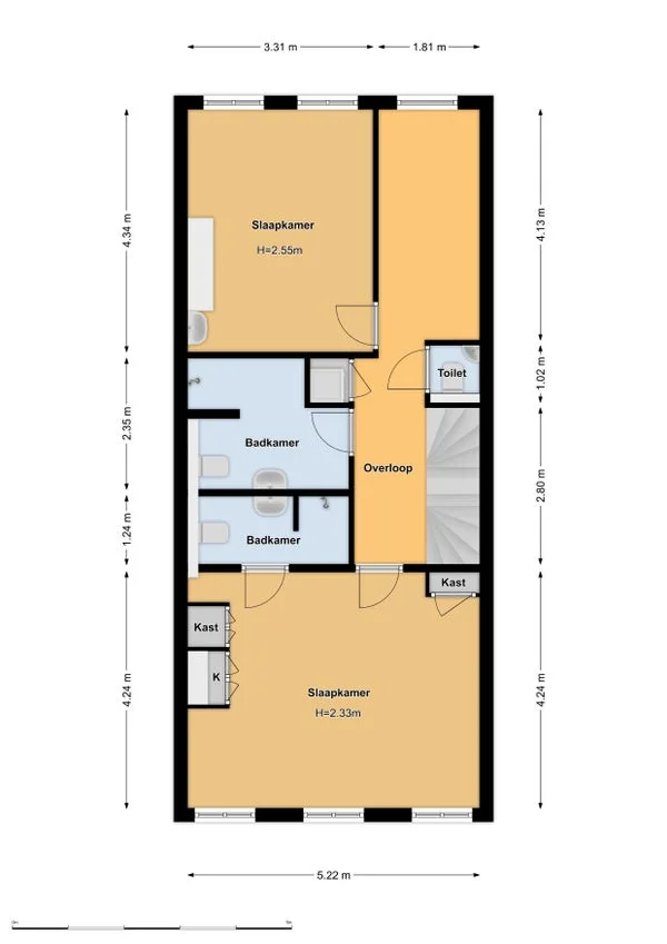 Rental property in Nieuwe Keizersgracht, Amsterdam