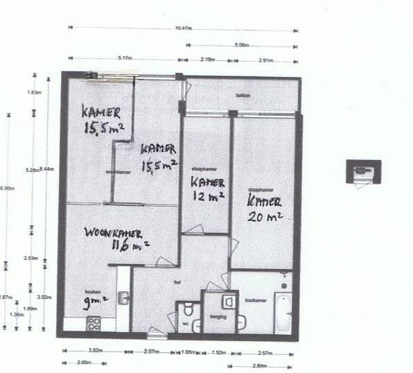 Rental property in Gedempte Zalmhaven, Rotterdam