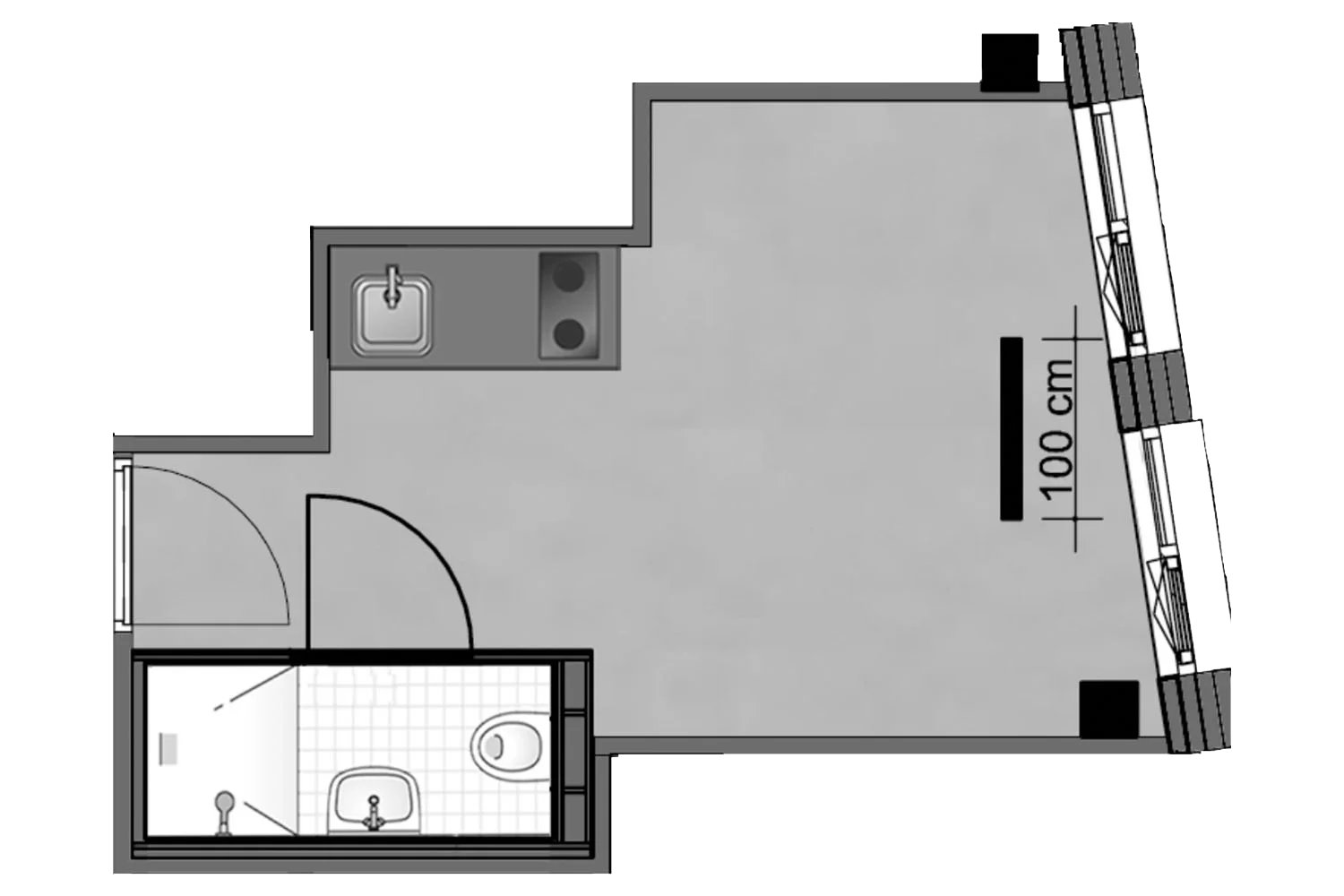 Rental property in Bassin 184D-07, Maastricht
