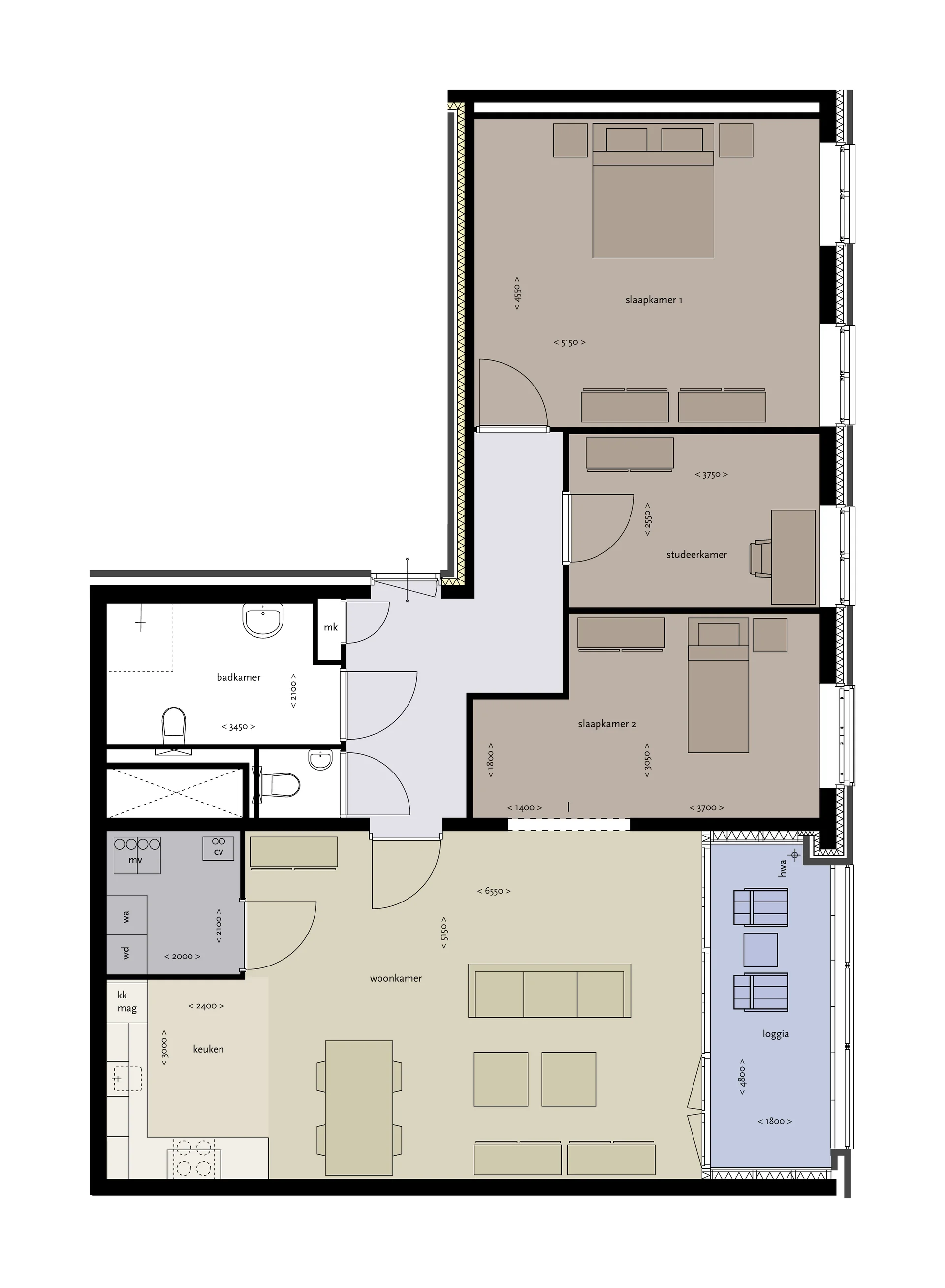 Rental property in Buxusplaats 33, Tilburg