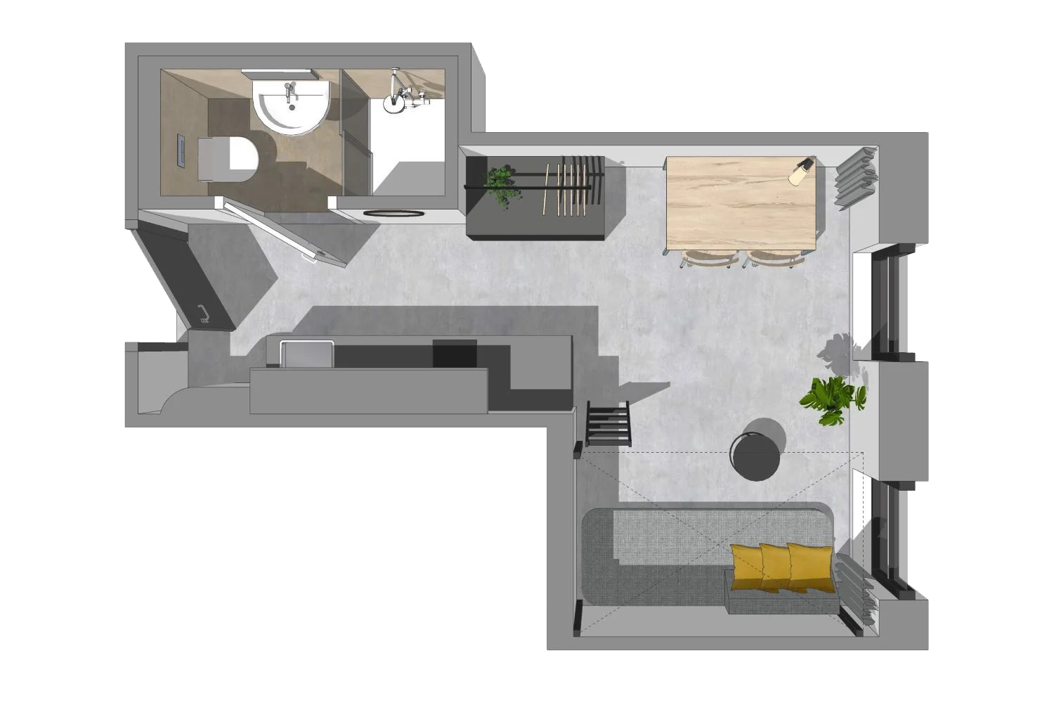 Rental property in Maasboulevard 1A-06, Maastricht