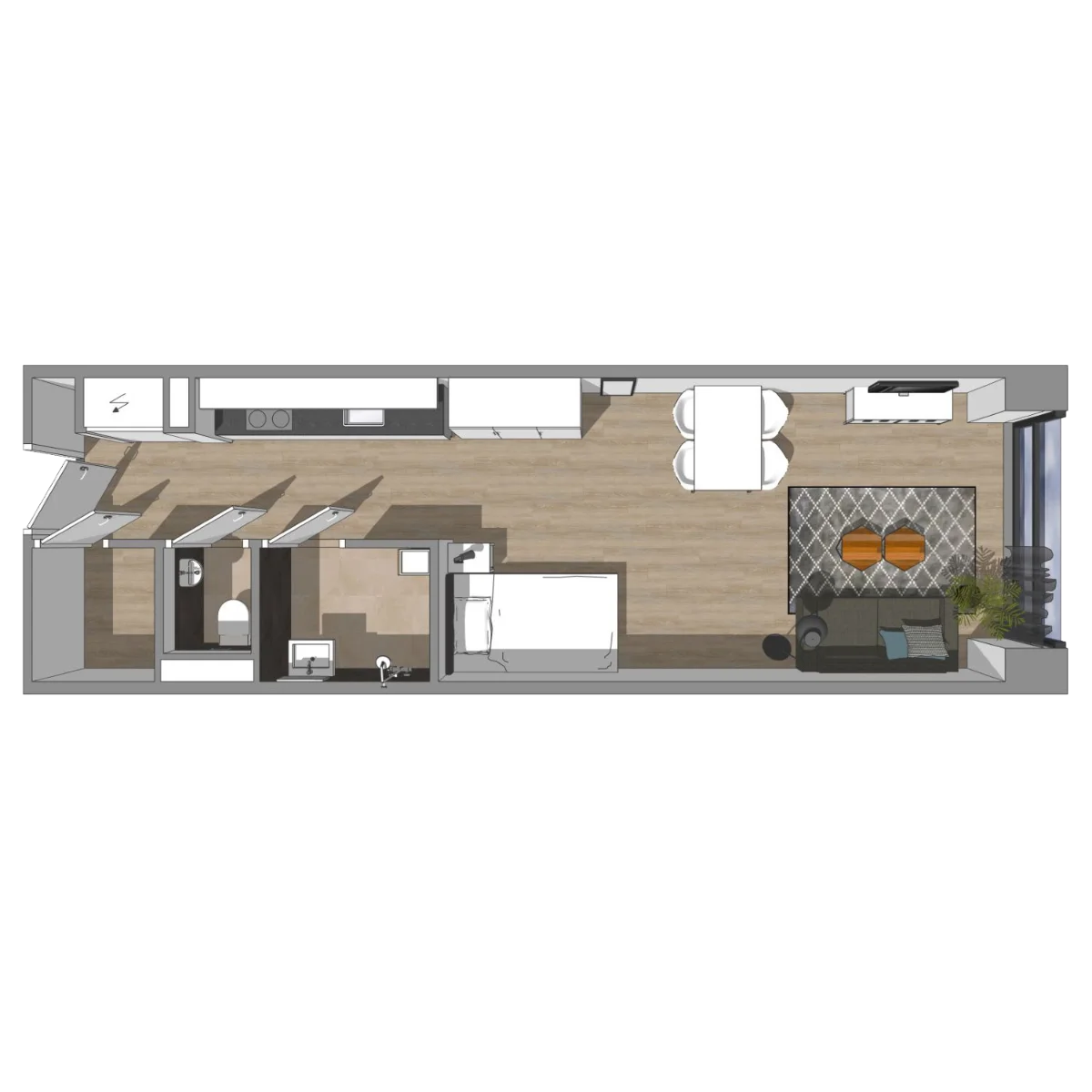 Rental property in Galvanistraat 1901, Rotterdam