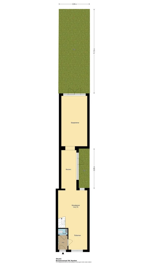 Rental property in Brouwersstraat 1528421, Haarlem