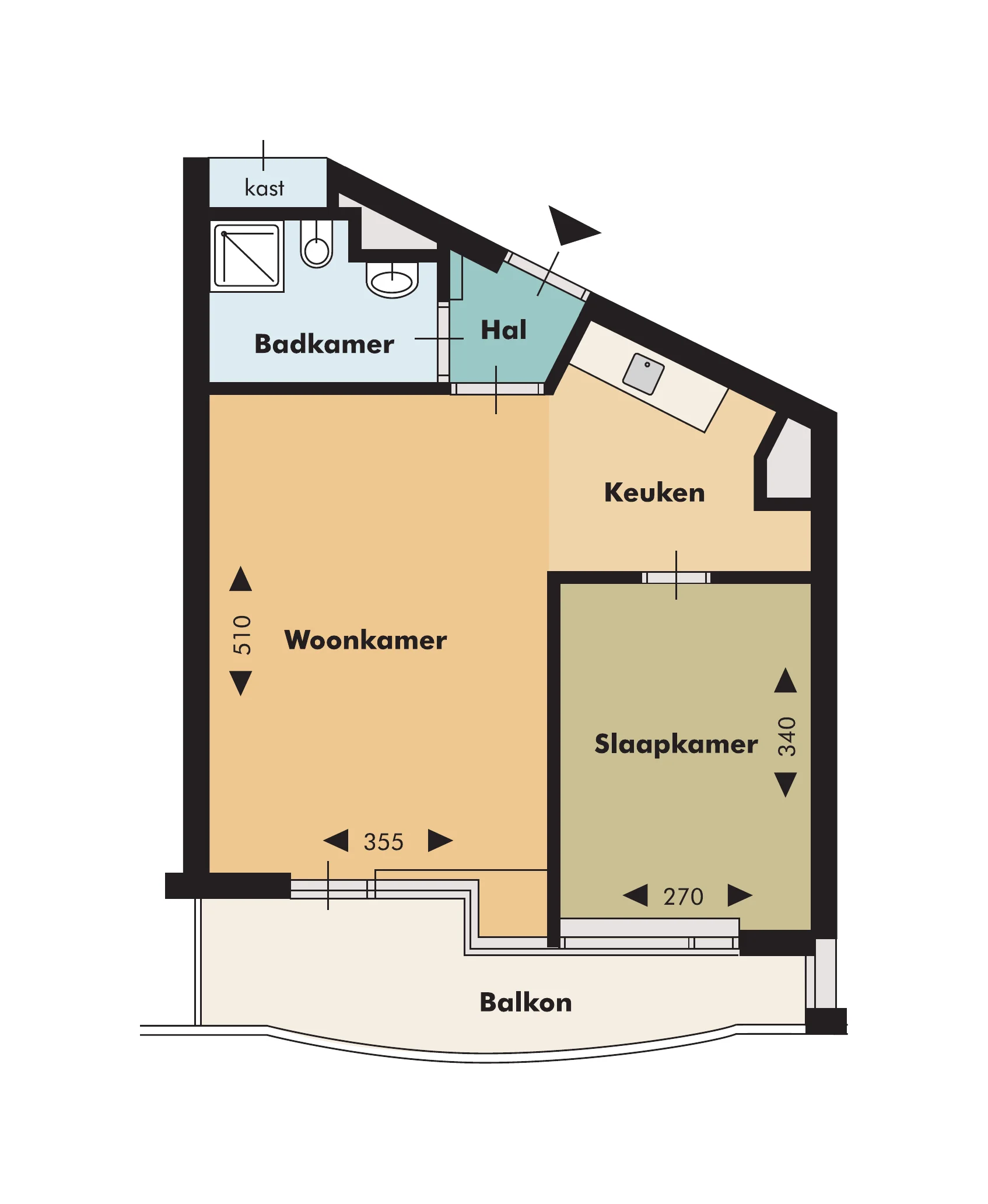 Rental property in Linker Rottekade 179, Rotterdam