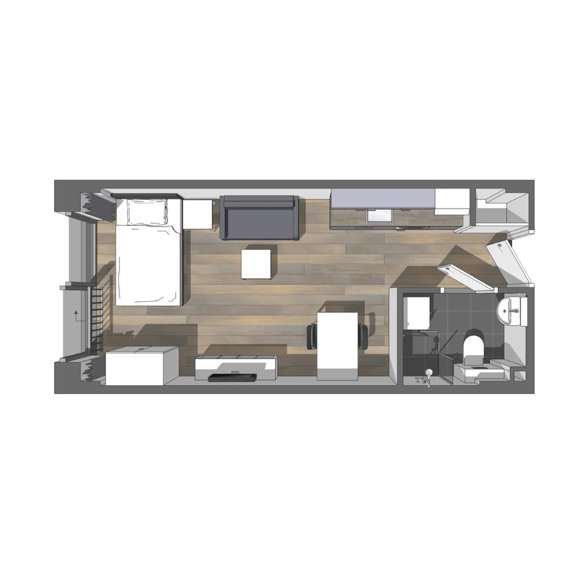 Rental property in Nijenoord 2-318, Utrecht