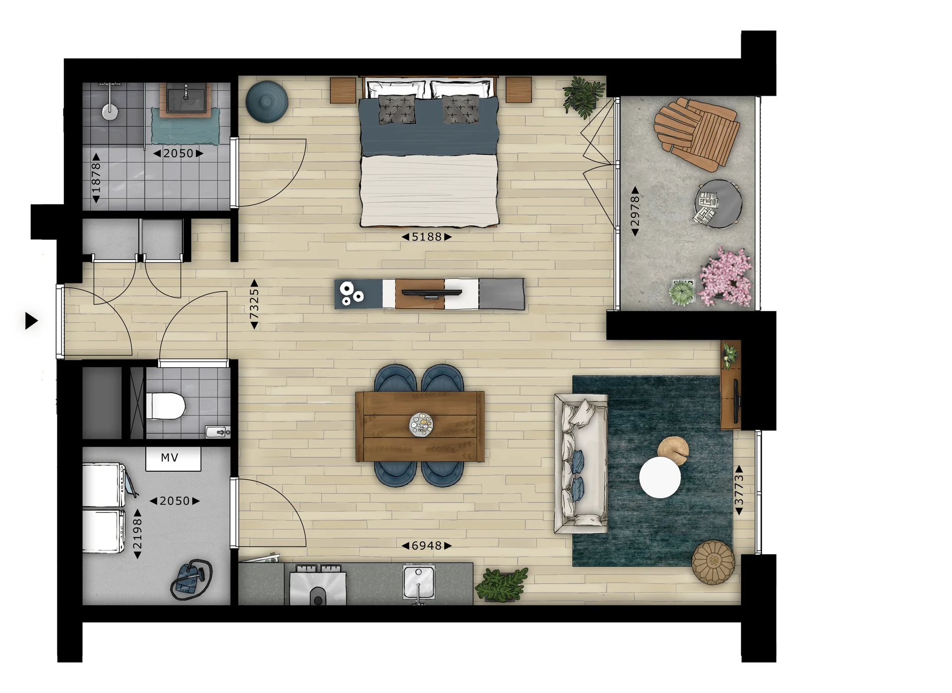 Rental property in Philitelaan 59-281, Eindhoven