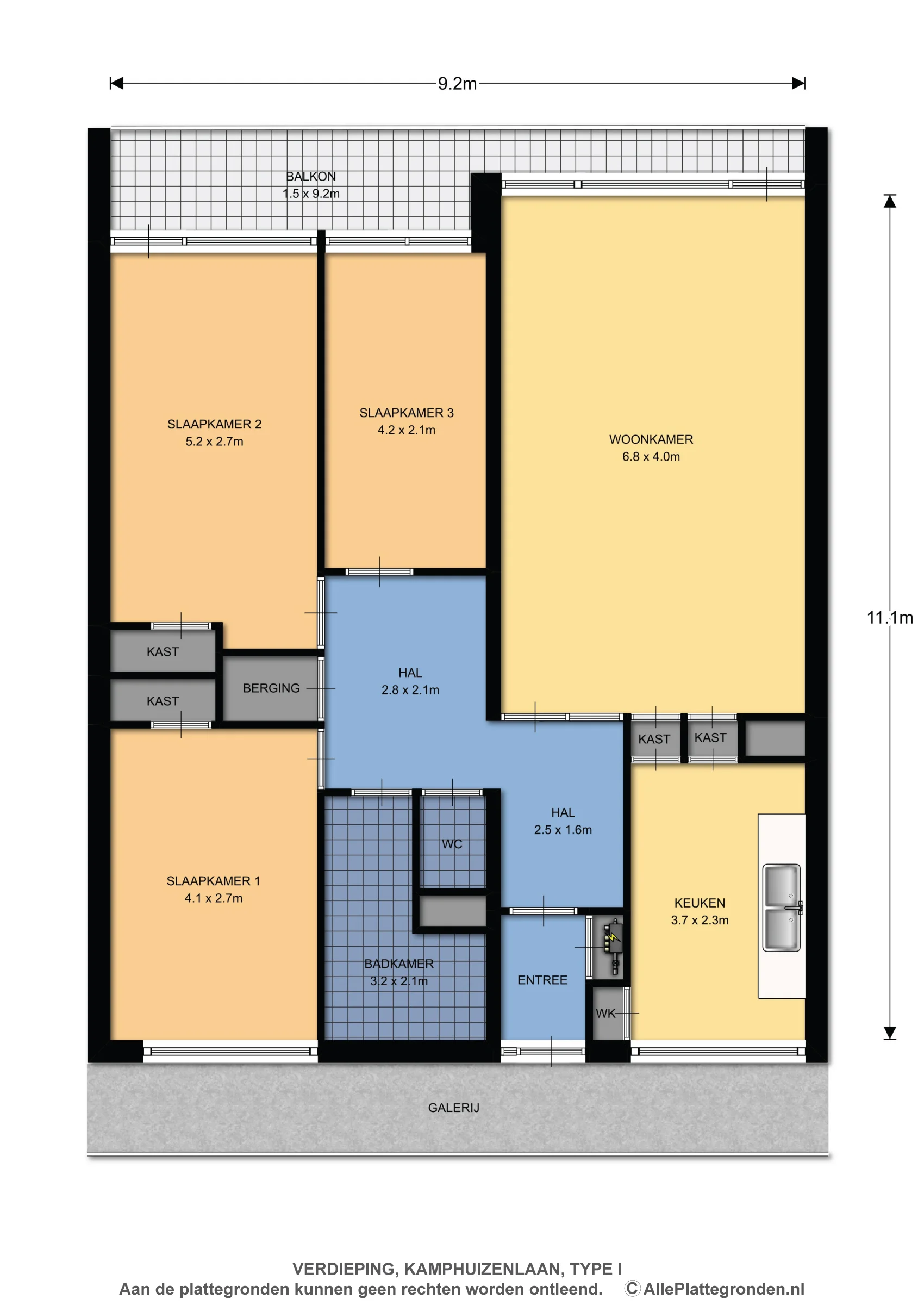 Rental property in Kamphuizenlaan 41, Arnhem