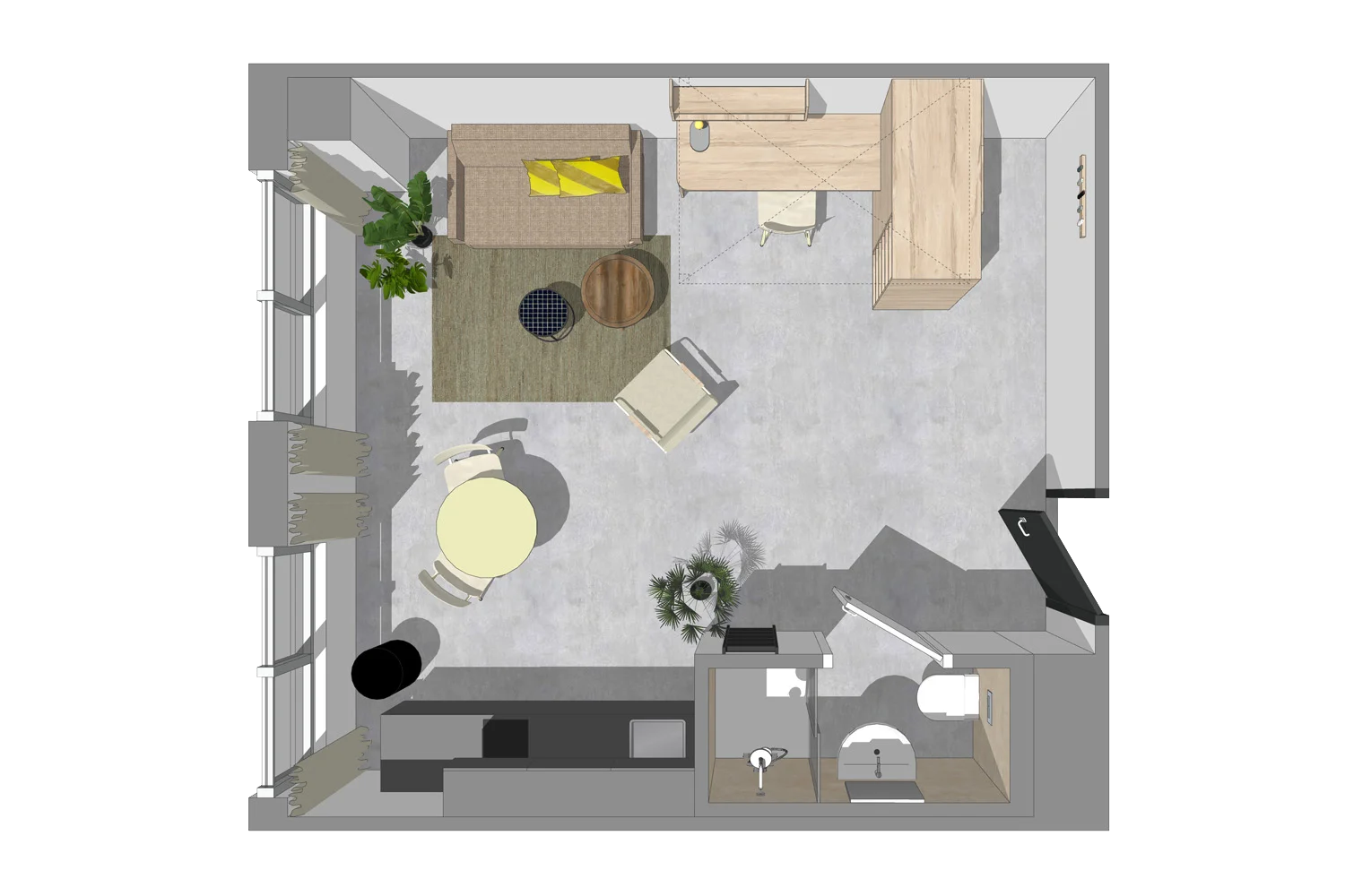 Rental property in Poststraat 3F-13, Sittard