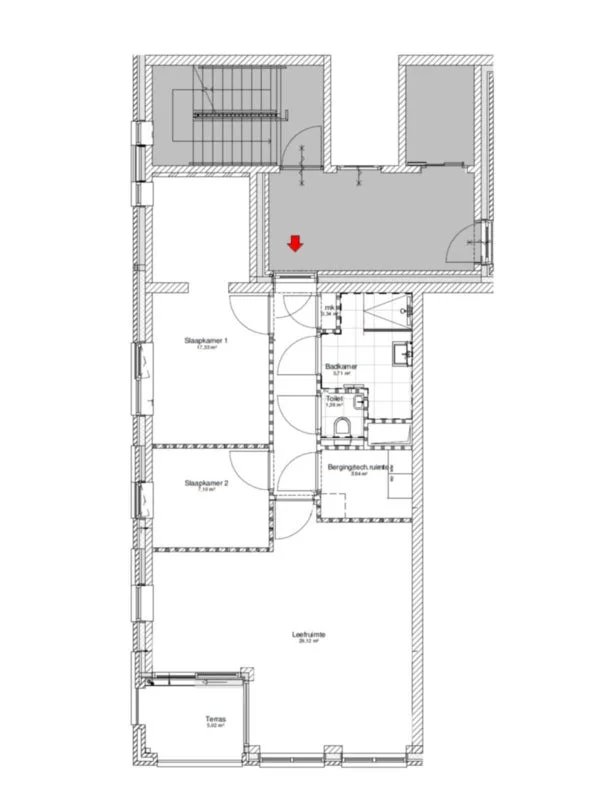 Rental property in Minderbroedersstraat, Hulst