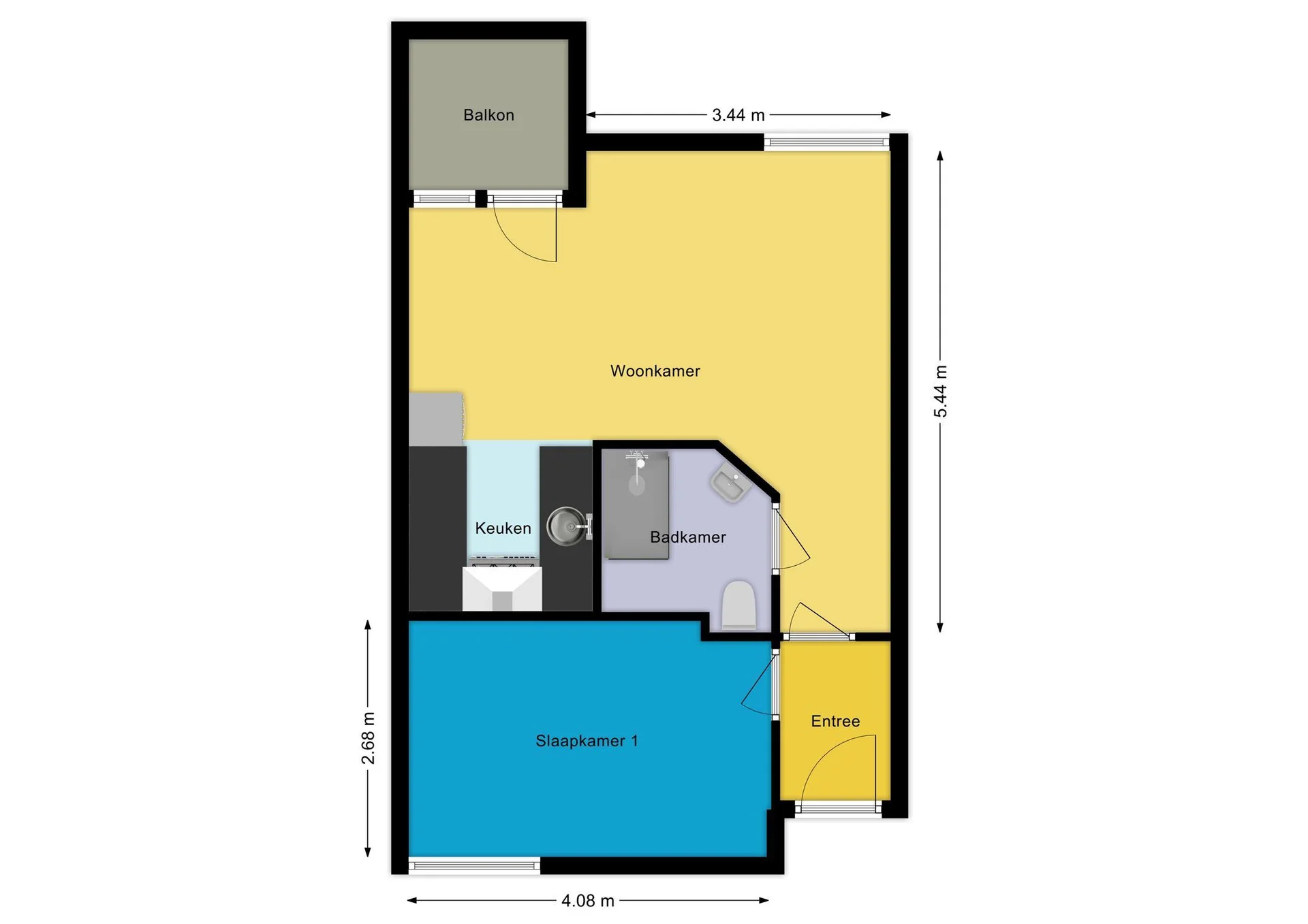 Rental property in Paardenmarkt 16, Schoorl