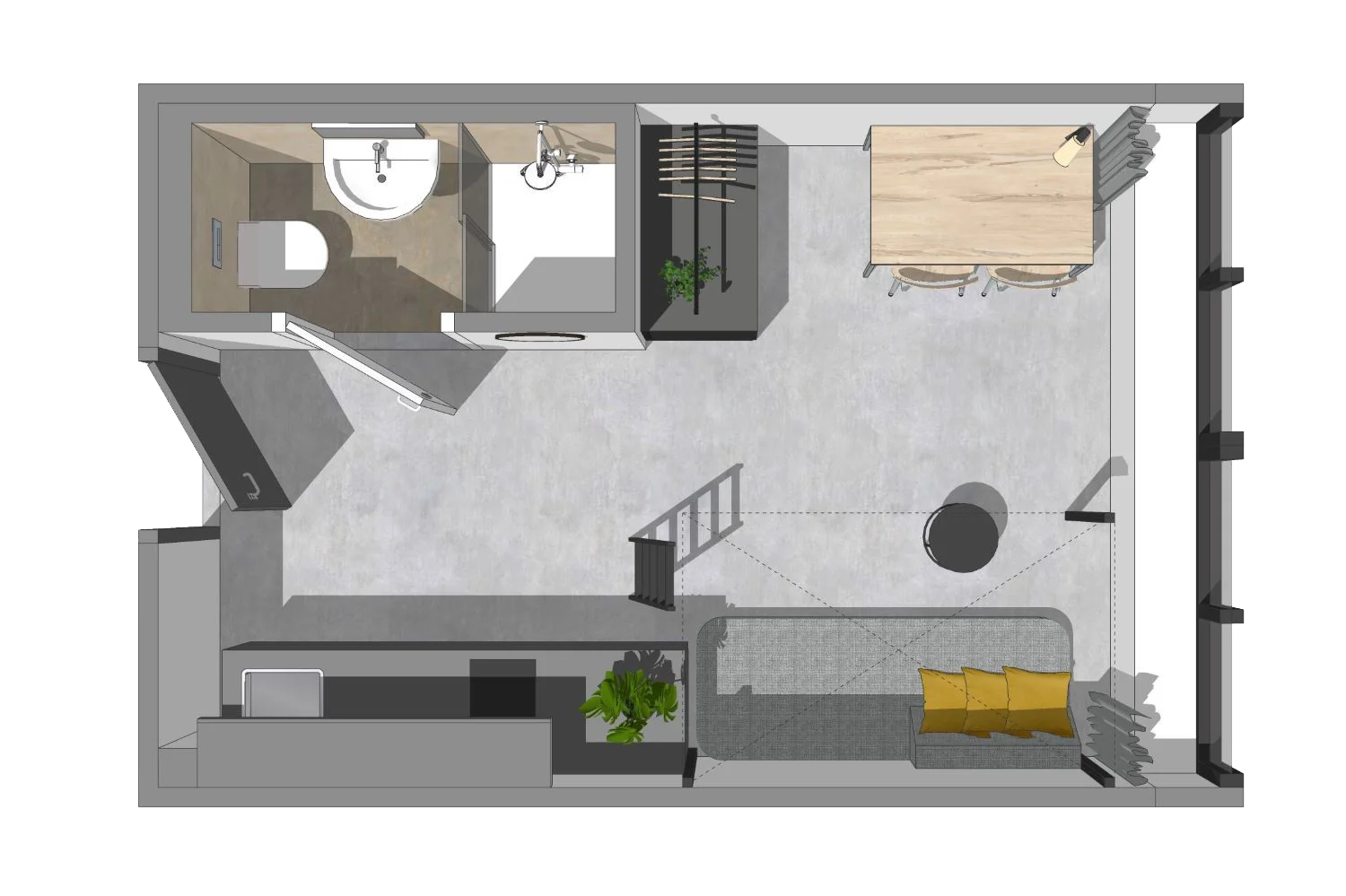 Rental property in Maasboulevard 1A-06, Maastricht