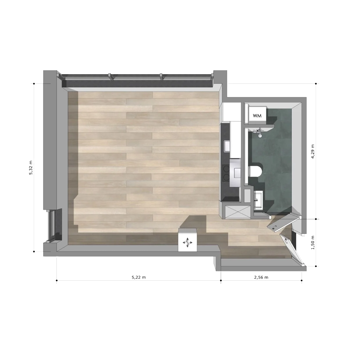 Rental property in Kroonpark 254, Arnhem