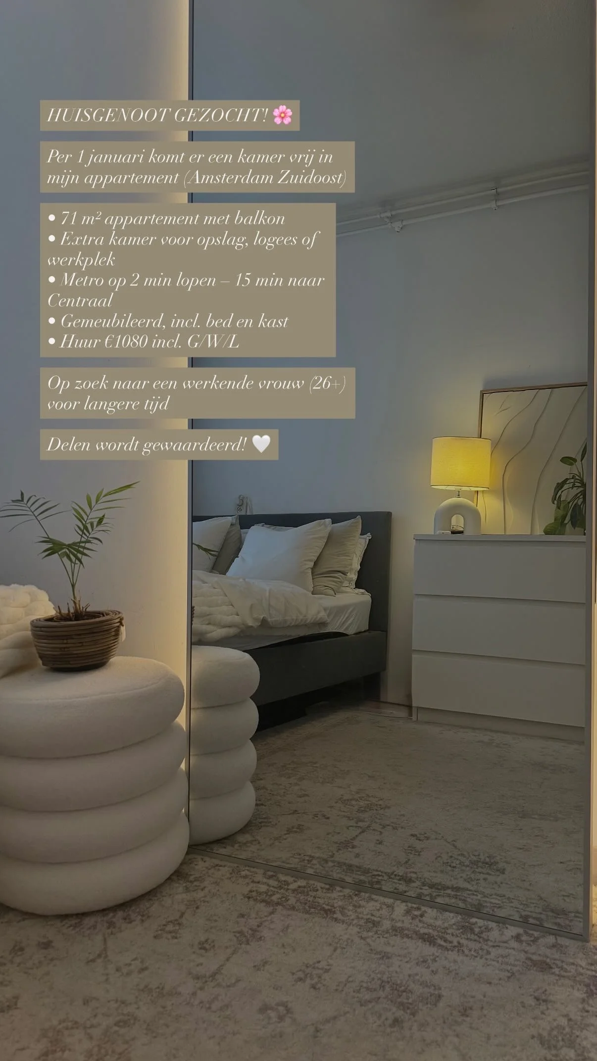 Rental property in Charlotte Brontéstraat, Amsterdam