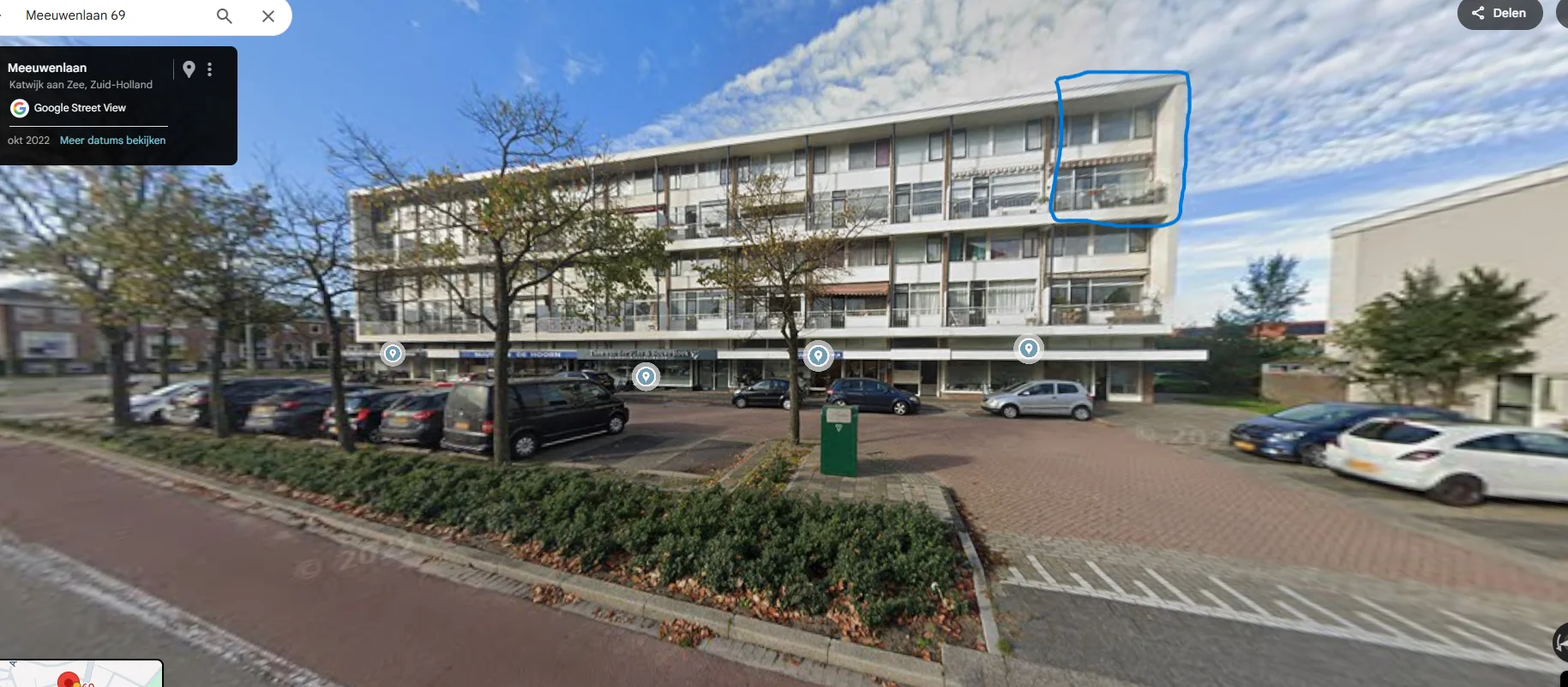 Rental property in Meeuwenlaan 69, Katwijk
