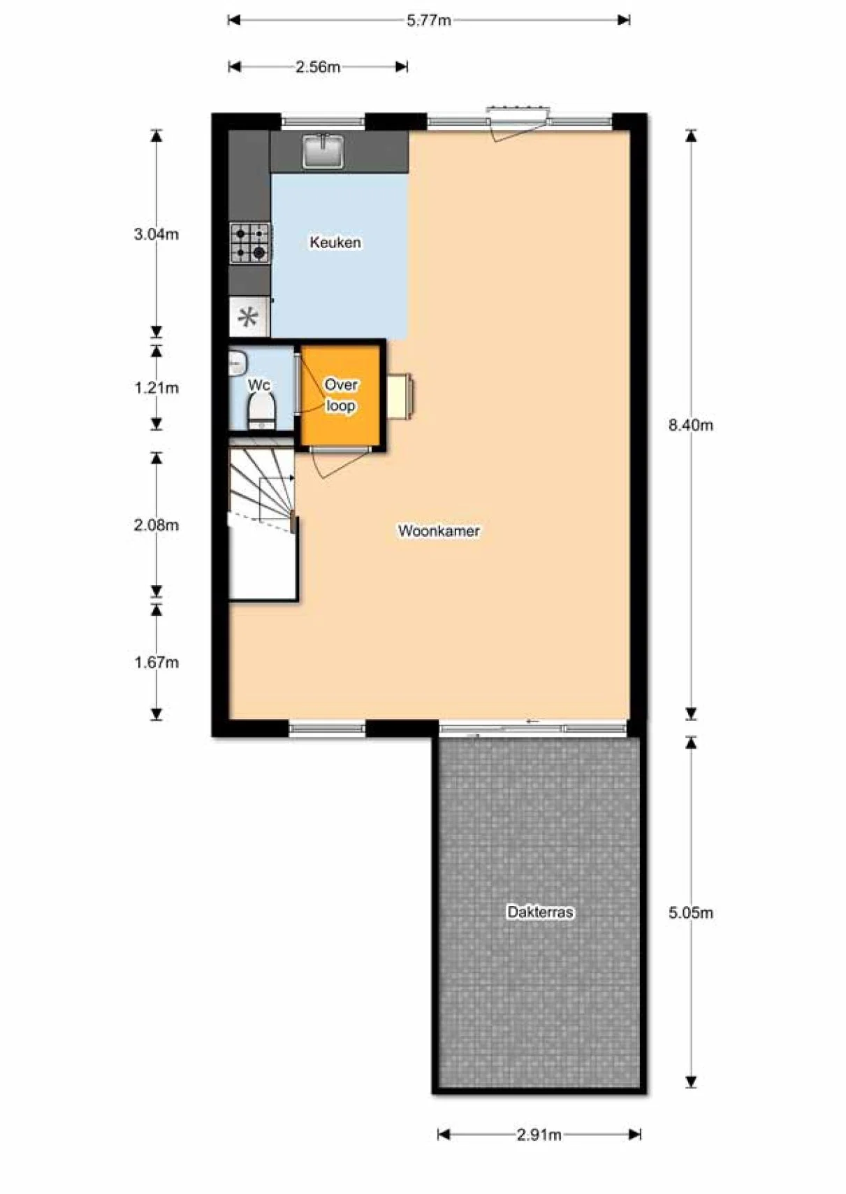 Rental property in Parallelweg 57, Apeldoorn