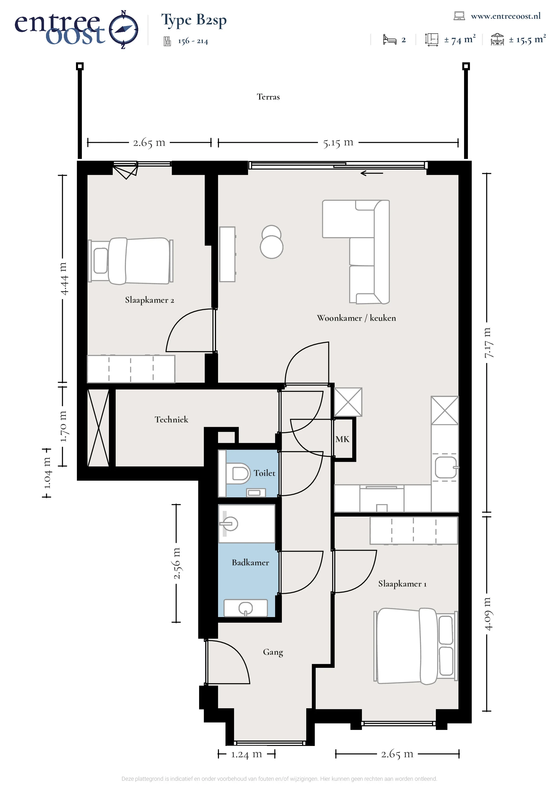 Rental property in Monteverdistraat 156, Haarlem