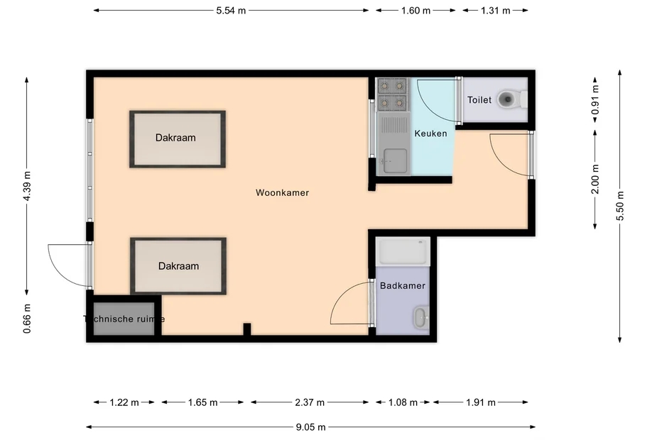 Rental property in Fregatstraat, Utrecht