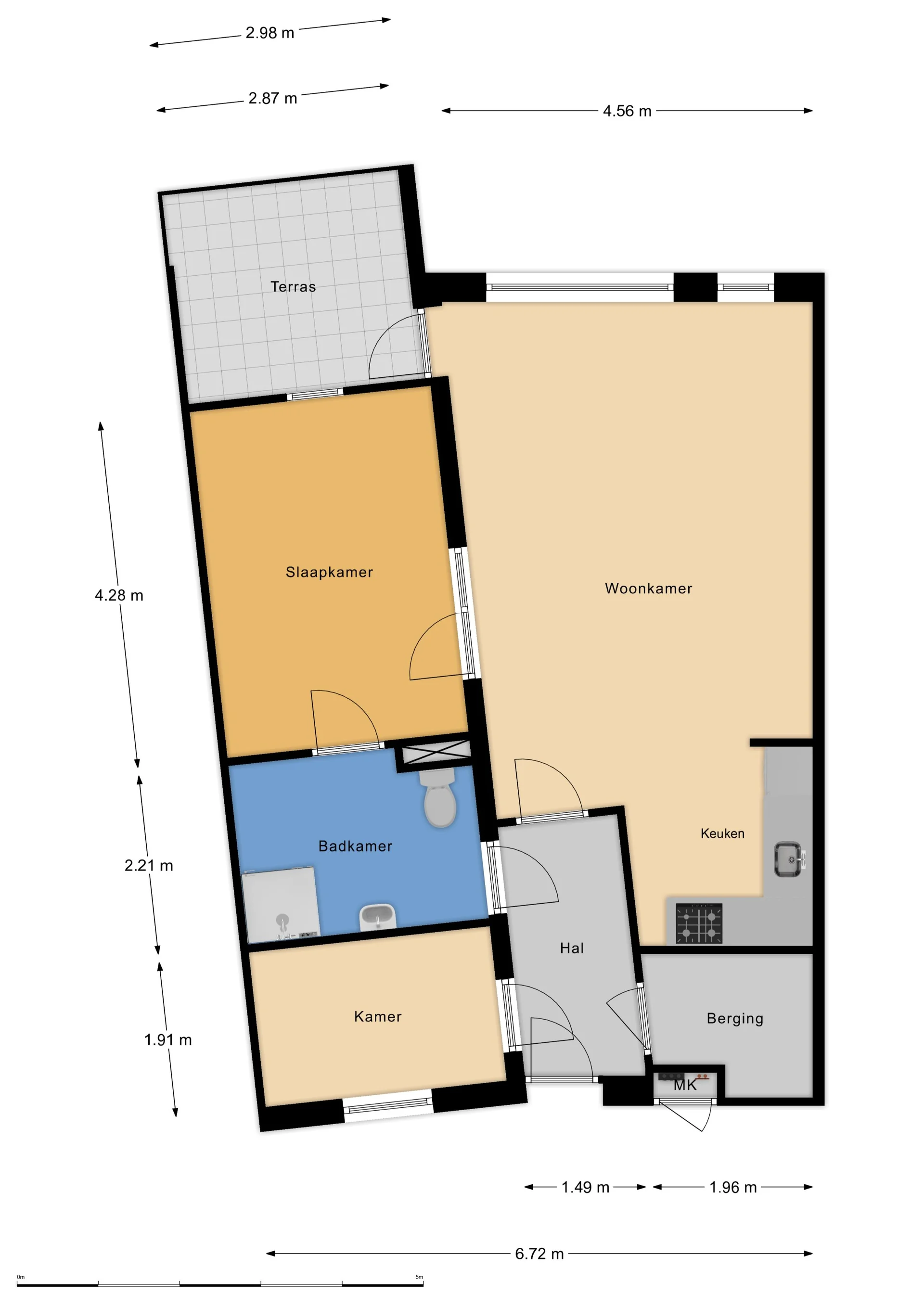 Rental property in Westeinde 22D, Harderwijk