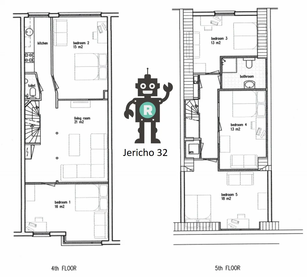 Rental property in 2e Jerichostraat 3, Rotterdam