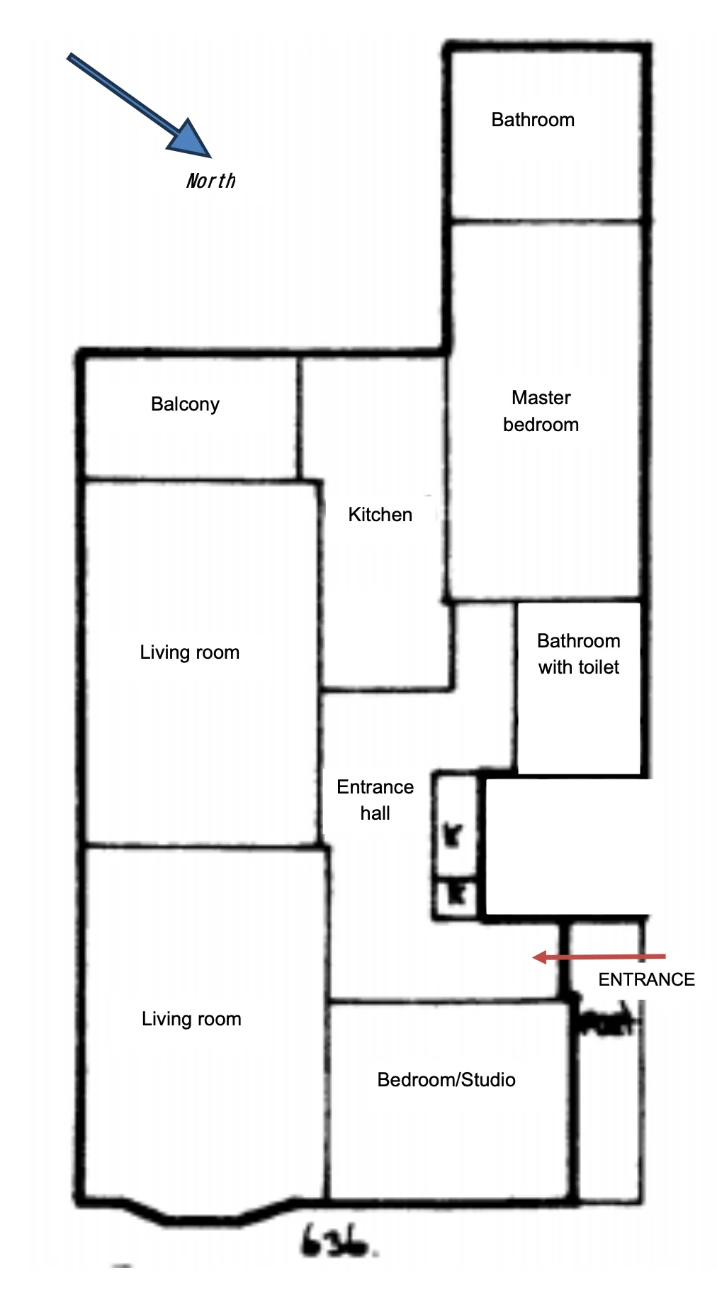 Rental property in Valkenboskade 636, The Hague