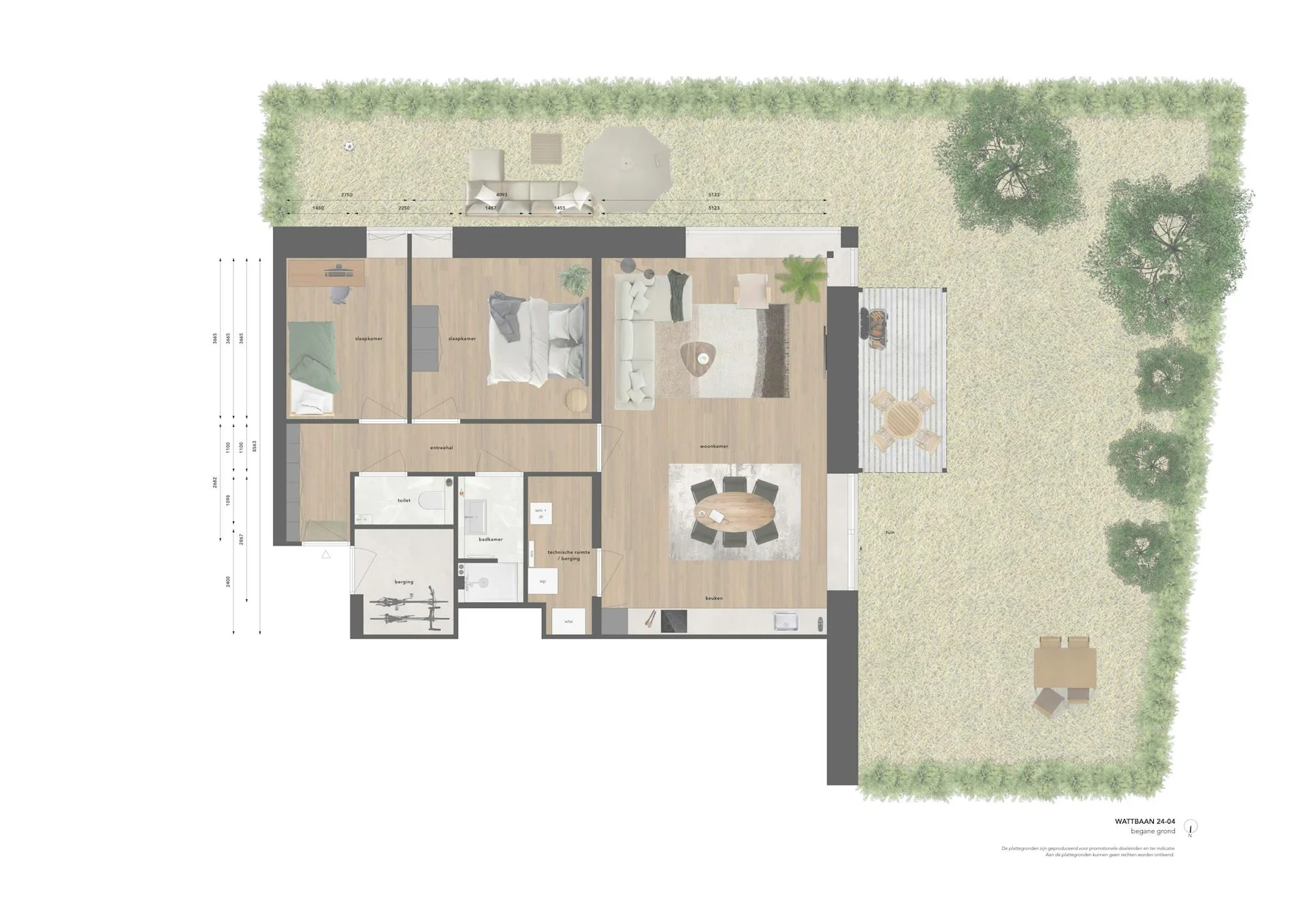 Rental property in Wattbaan, Nieuwegein