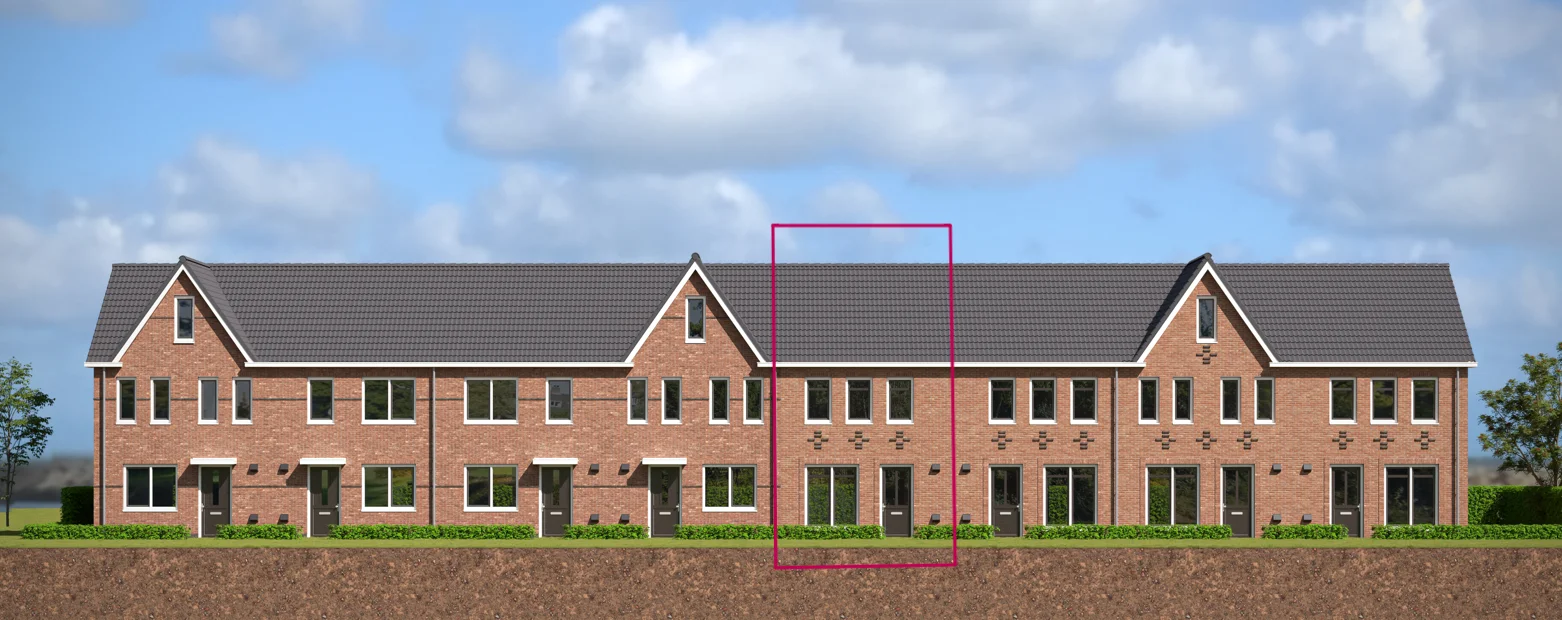 Rental property in De Luwte 57, Dronten