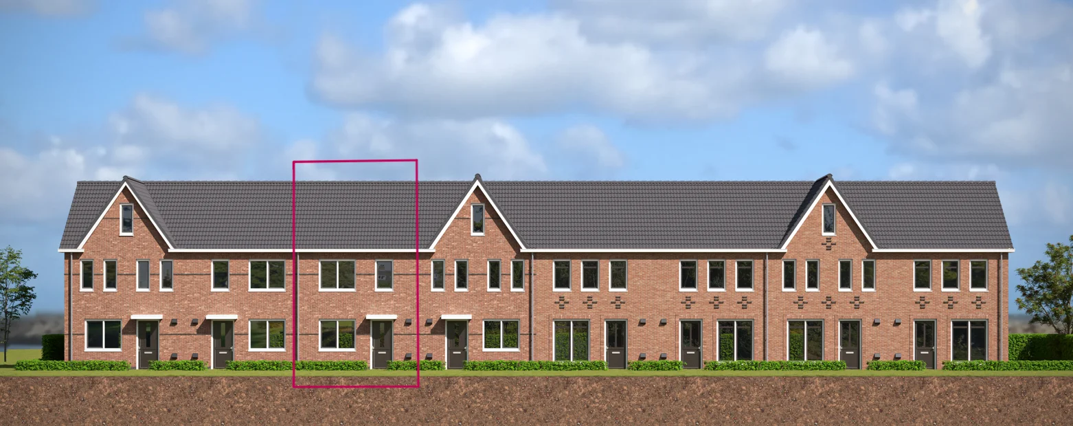 Rental property in De Luwte 61, Dronten