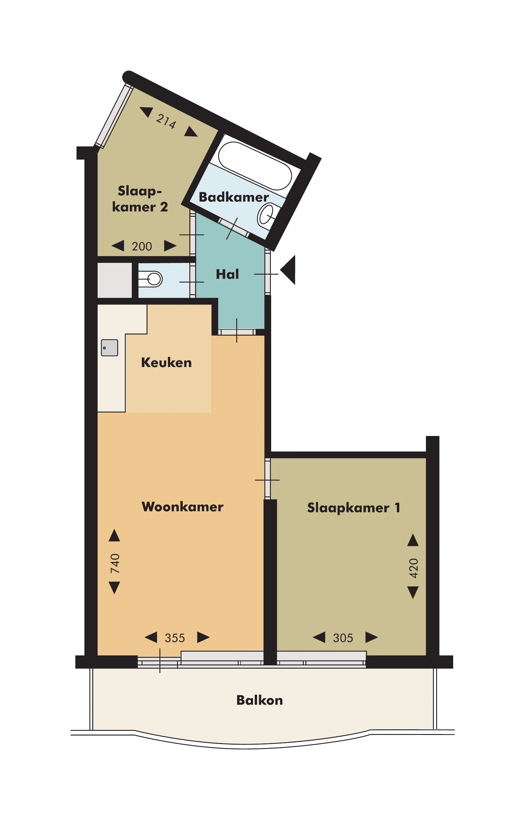 Rental property in Admiraal de Ruyterweg 169, Rotterdam