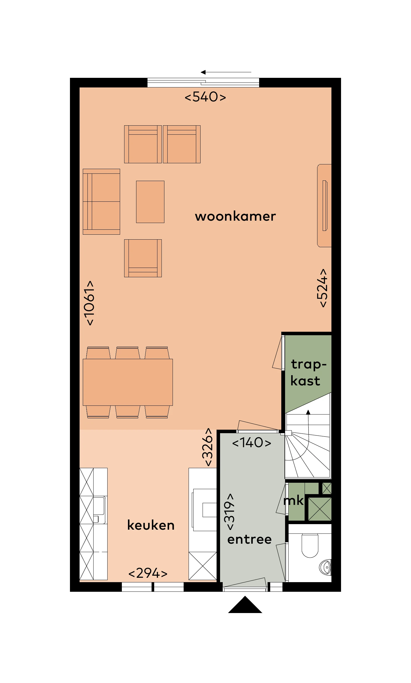 Rental property in Regenboogstraat 143, Dordrecht