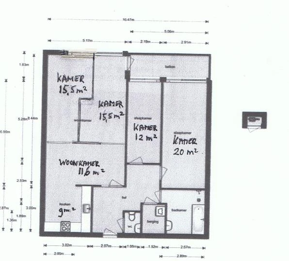 Rental property in Gedempte Zalmhaven, Rotterdam