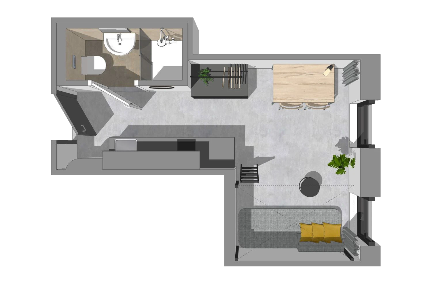 Rental property in Maasboulevard 1A-06, Maastricht