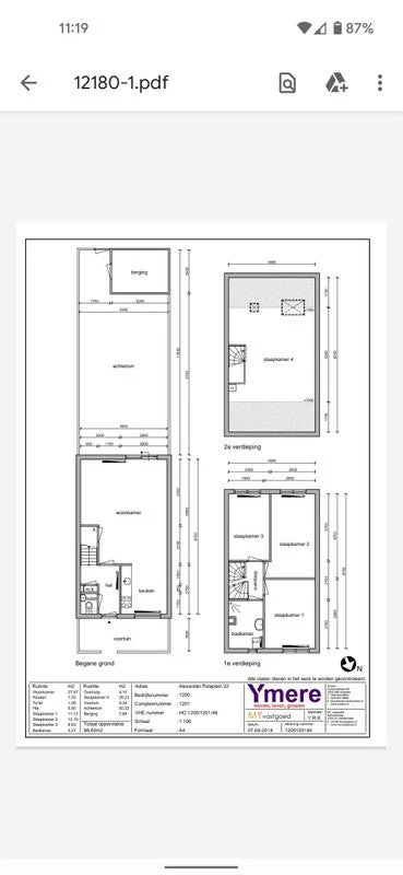 Rental property in Alexander Polaplein, Haarlem