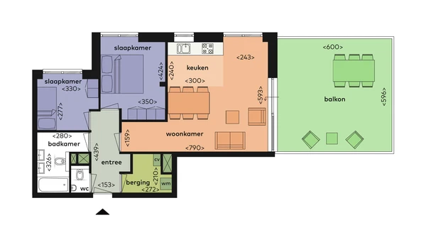 Rental property in Ansjovislaan, Bergen op Zoom
