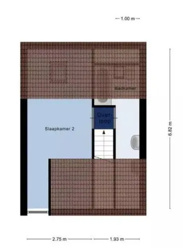 102m2 huis te huur voor 1250€/maand in Sint Antoniusplein 5, Waalwijk