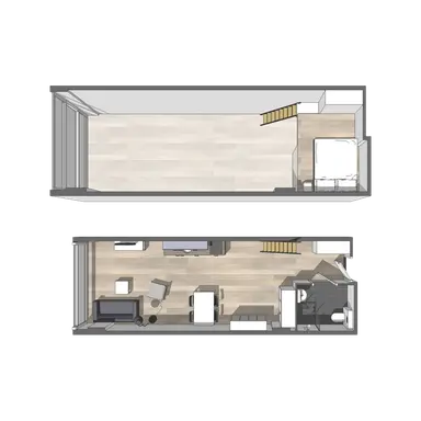 47m2 studio to rent for 1289€/month in Victoriapark 243, Eindhoven