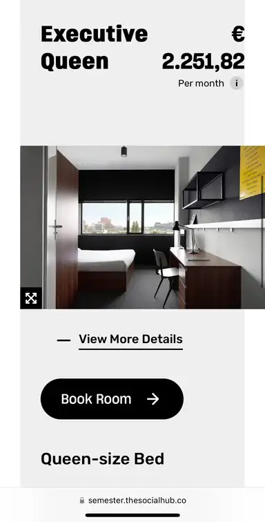 19m2 room to rent for 1600€/month in Wibautstraat 129, Amsterdam