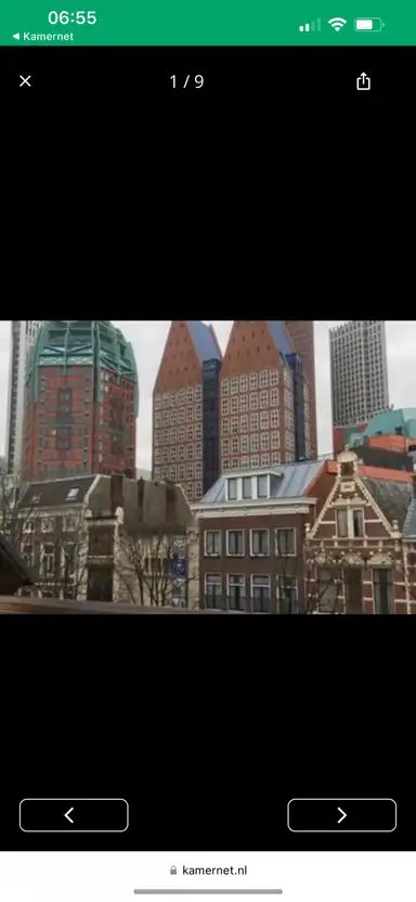 30m2 studio to rent for 785€/month in Herengracht 12, The Hague