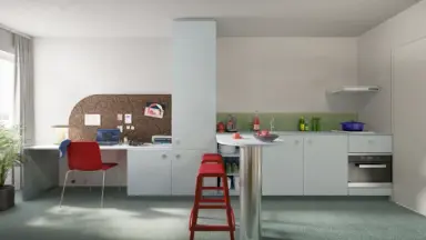 25m2 apartment to rent for 995€/month in Endepolsdomein, Maastricht