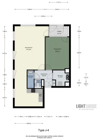 79m2 apartment to rent for 1796€/month in Machinekamerplein 32-175, Eindhoven