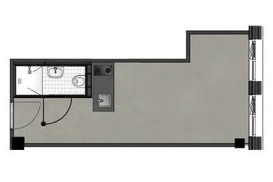 21m2 studio to rent for 839€/month in Bassin 186C-15, Maastricht