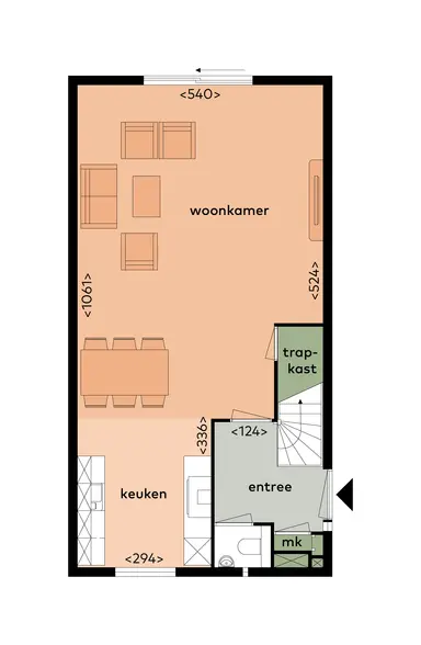 137m2 house te huur voor 1695€/maand in Lunersingel 145, Rosmalen