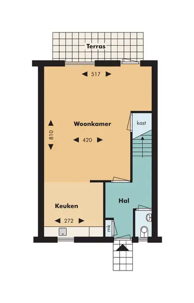 97m2 house te huur voor 1325€/maand in Harteveldstede 6, 's-Hertogenbosch