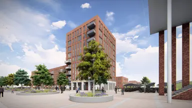 apartment di 72m2 in affitto a 1245€/mese a Koning Willem-Alexanderplein 35, Dronten